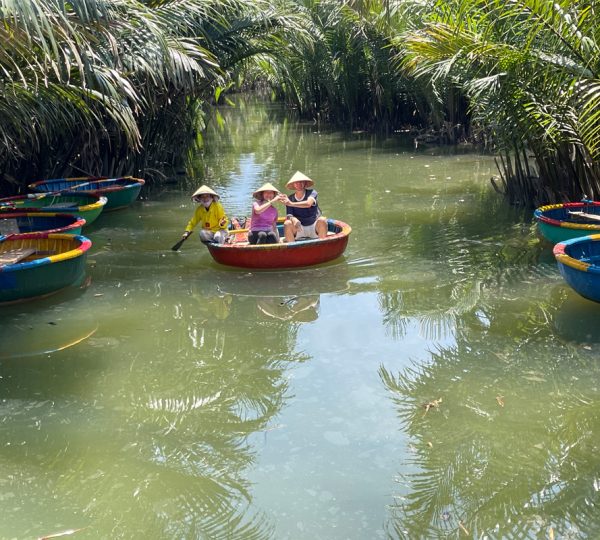 Hoi An basket boat